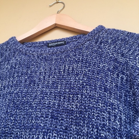 American apparel fisherman blue sweater - Picture 4 of 4